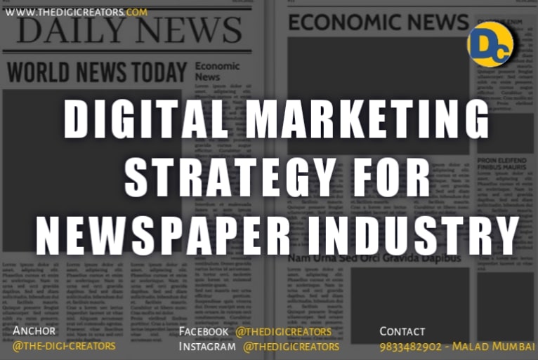 Best Digital Marketing strategy for Newspaper Industry